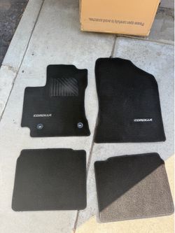 FREE Toyota Corolla car mats