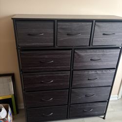 Black Tote Dresser