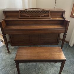 Kohler Campbell Upright Piano Model #1952 Serial Number #784813