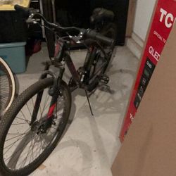 Adult Black And Red Bike