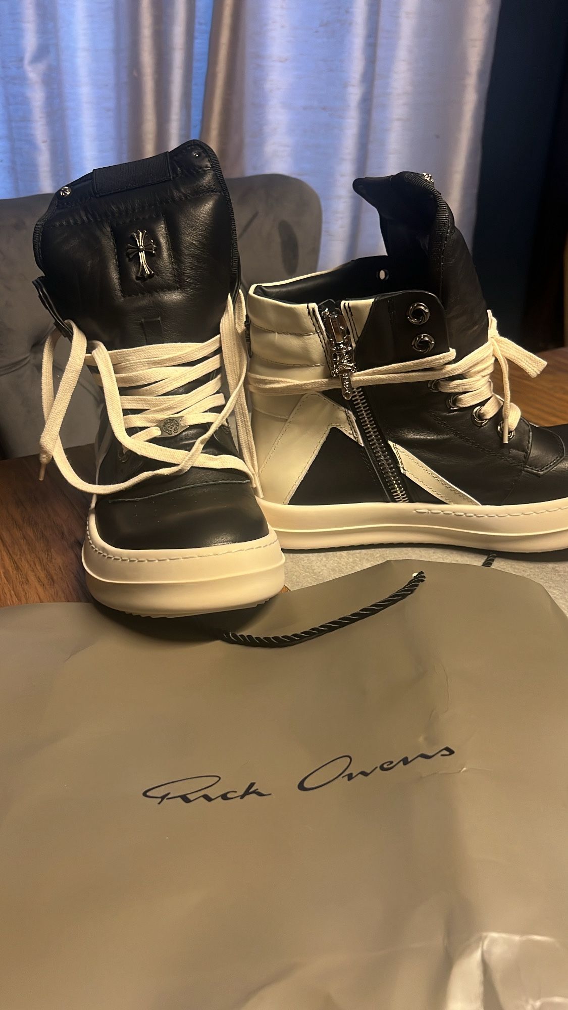 Chrome Heart Rick Geobaskets Size 10.5