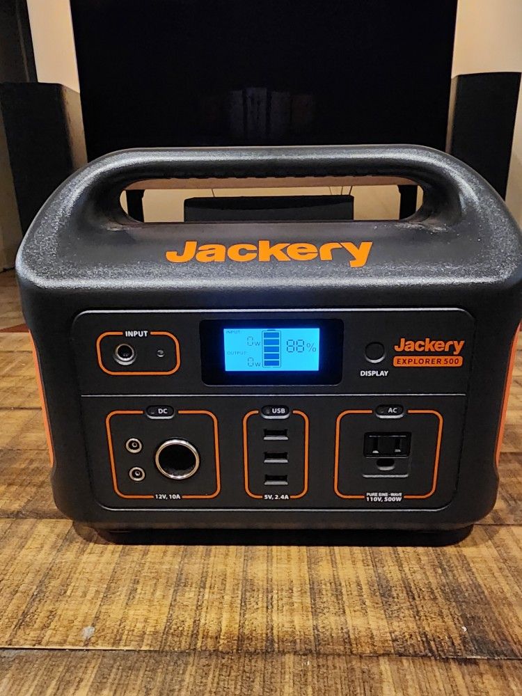 Jackery Explorer 500 Portable Power Station - $499 Msrp