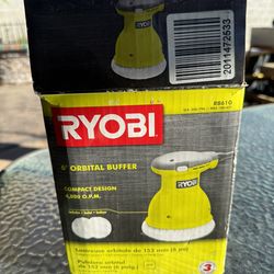 Ryobi 6” Orbital buffer/ Polisher