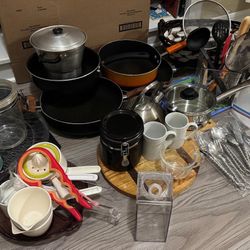 Pans, Pots And Utensils 