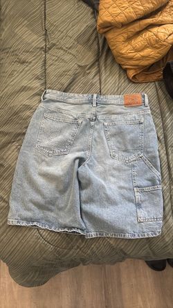 Aeropostale Light Wash Denim Shorts