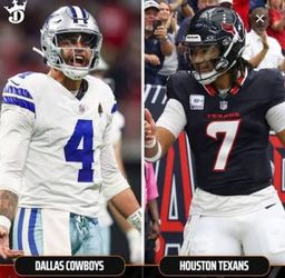 Dallas cowboys vs texans