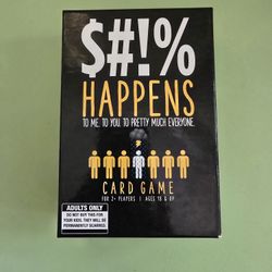 $#!% Happens Card Game