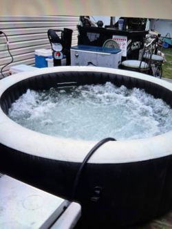 Hot tub high fas 360 bubbles 104 temp