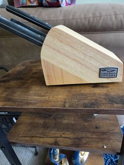 CHICAGO CUTLERY BLOCK AND KNIVES