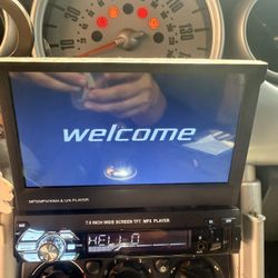 7.0 wide screen TFT MP5 PLAYER