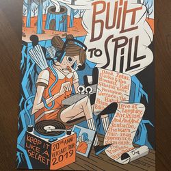 Signed Built To Spill Poster