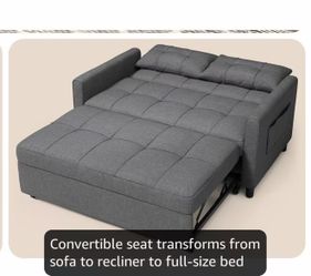 ❤️‍🔥 3-in-1 Convertible Sleeper Sofa