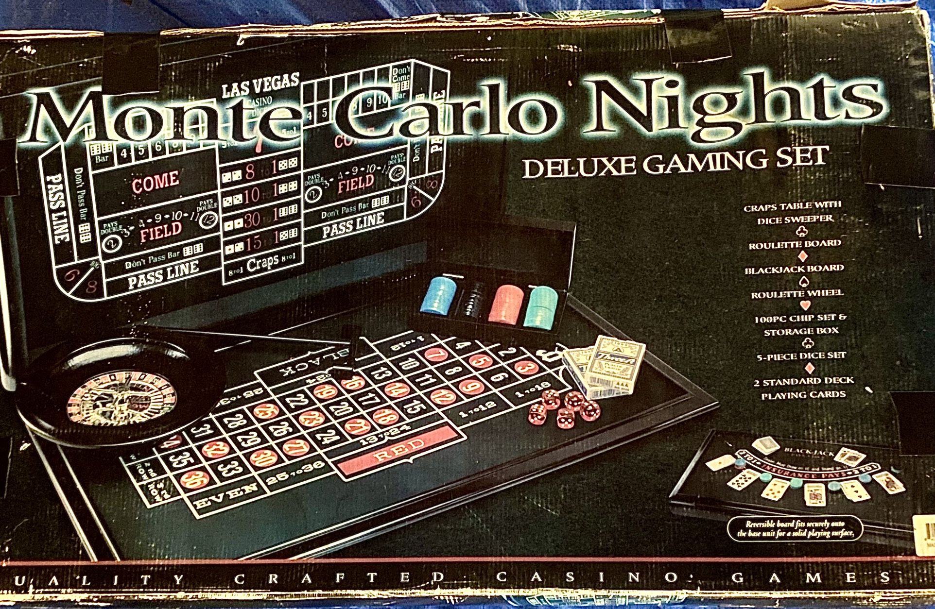 Monte Carlo Nights Deluxe Gaming Set