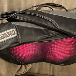 Neck Shoulder Massager Heated Electric Pillow for Back Waist Body