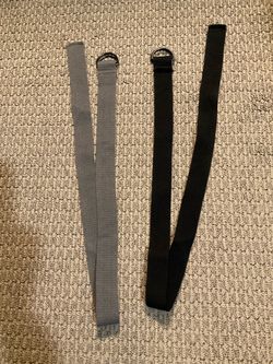 2 Adjustable Cloth Belts
