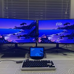 27” Samsung Essential Monitor (x2)