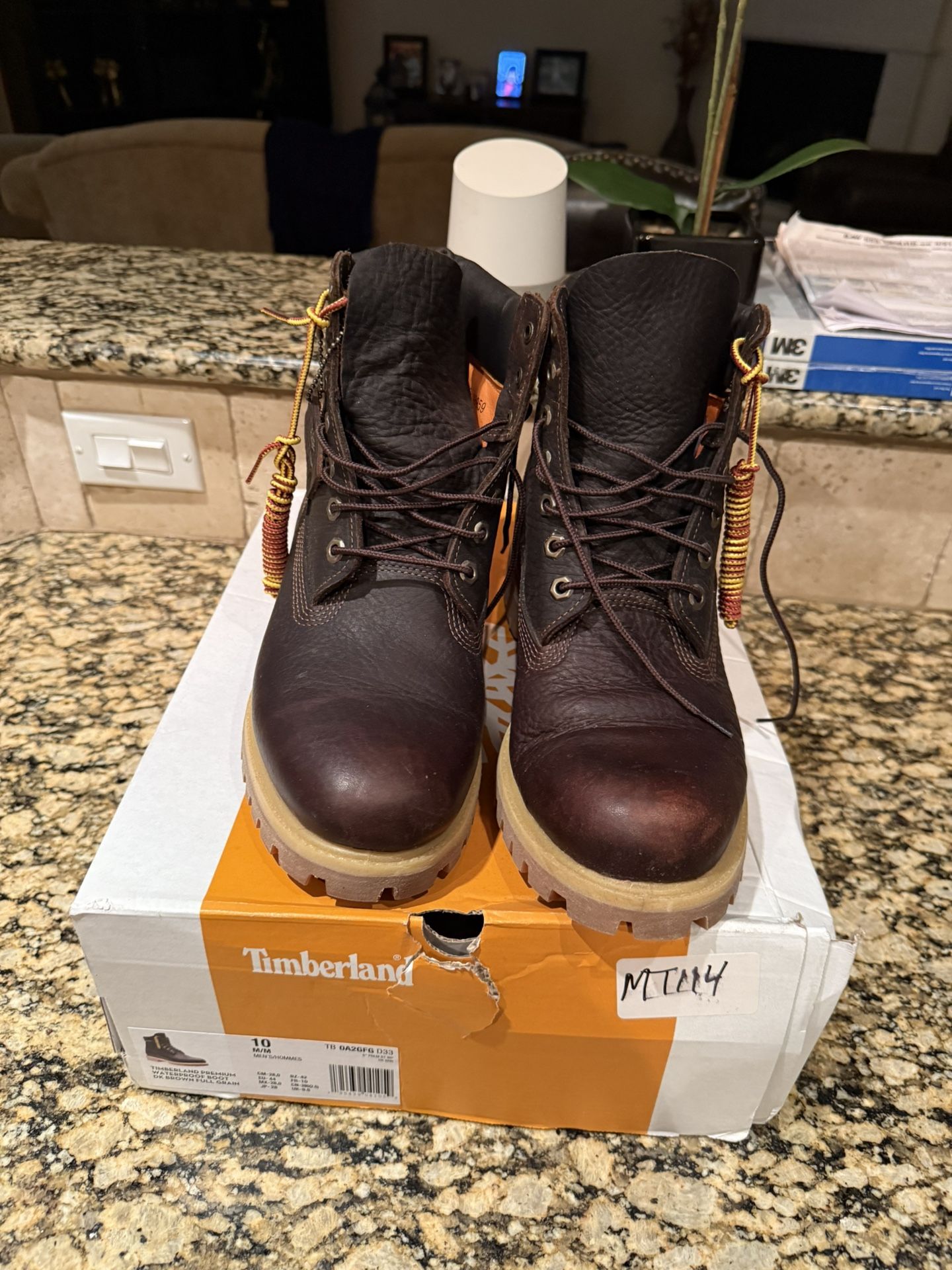 Size 10 Mens Timberland Boots