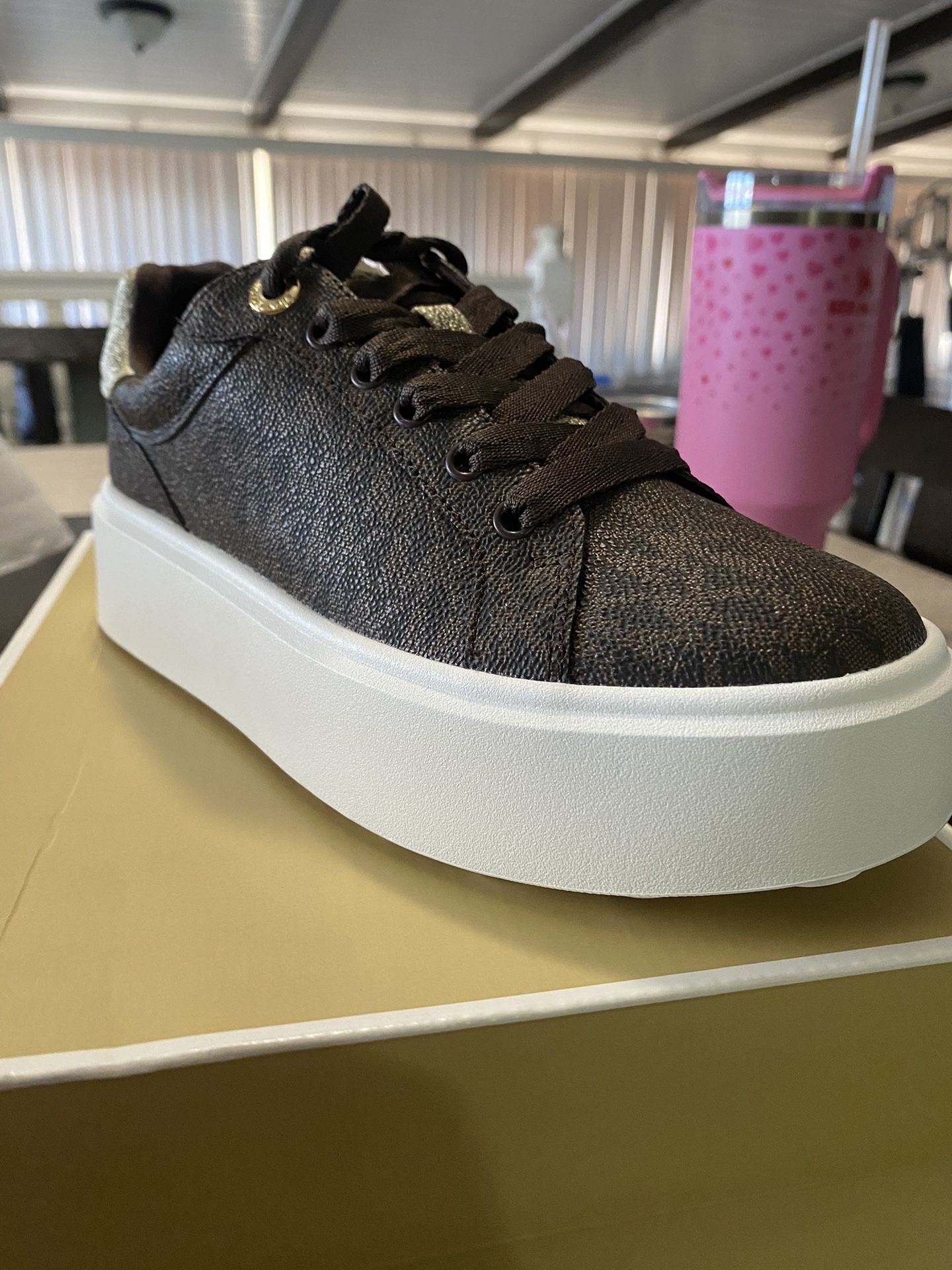 Michael Kors Platform Lace Up Shoes