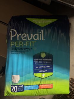 Prevail Per Fit Daily Underwear Size L