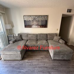 Corduroy Sectional Sofa