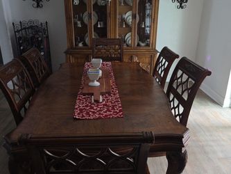 Dining set and China cabinet