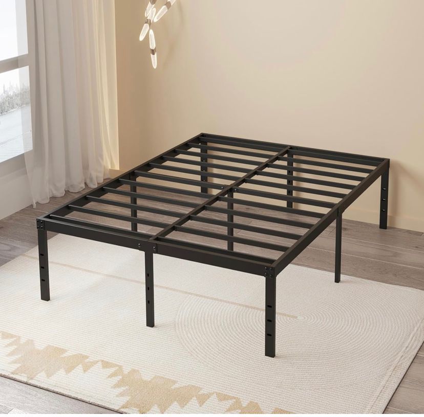 Queen Platform Bed Frame, 