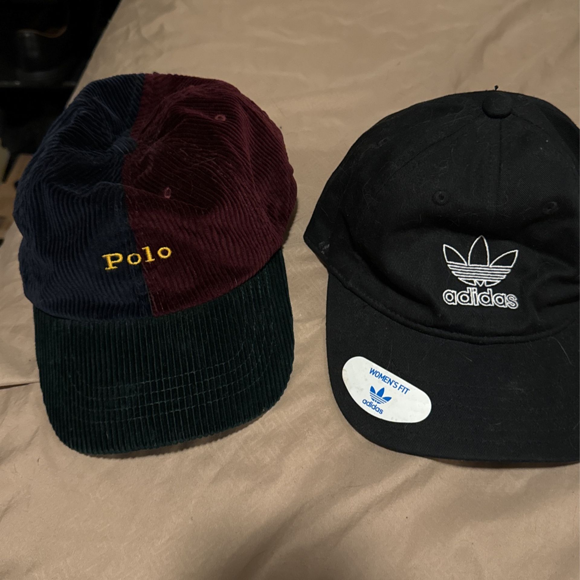 Never Worn Before Polar Bear Hat, And Adidas Hat