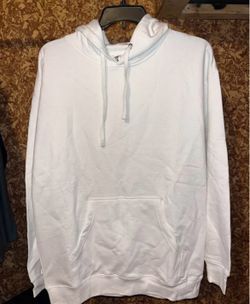 Plain White Hoodie