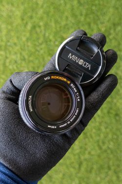 Minolta MD Rokkor-X 50mm f1.4 lens