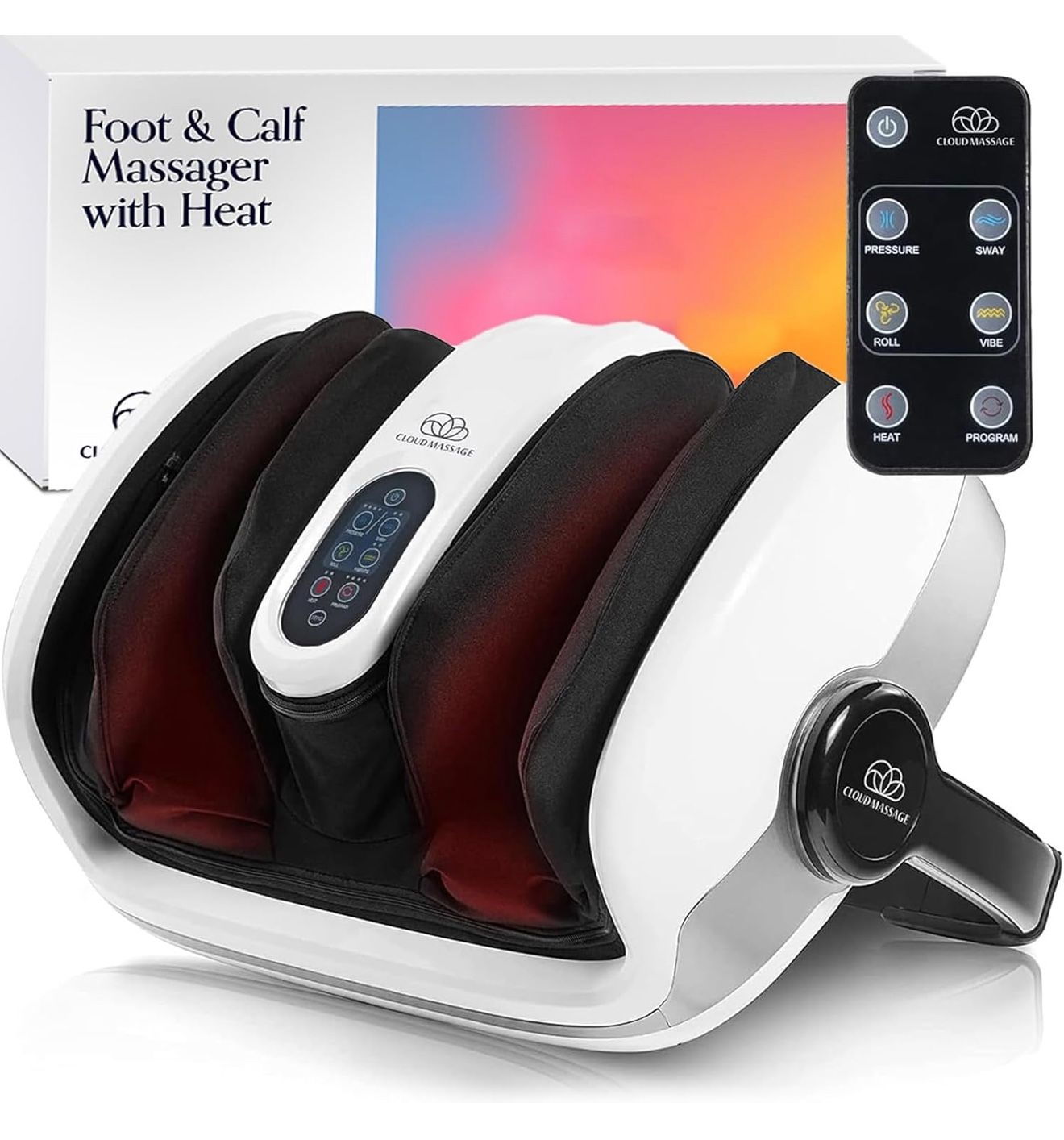 Cloud Massage Shiatsu Foot Massager with Heat