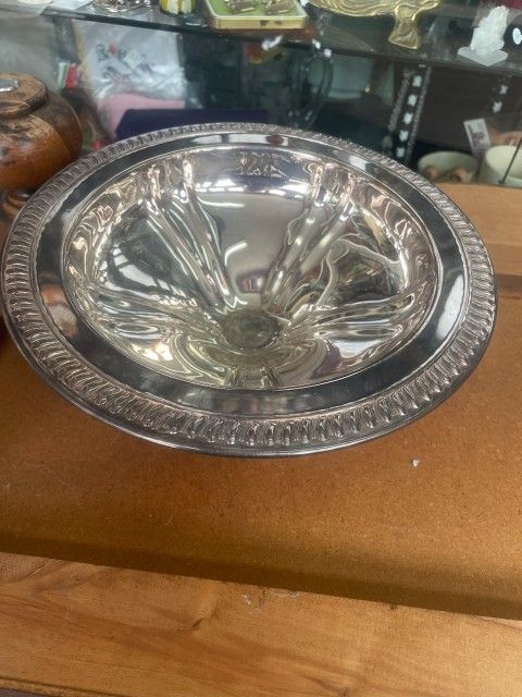 Antique Silver plate Bowl Centerpiece