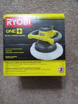 Ryobi 10 in. Orbital Buffer&6 in Polisher