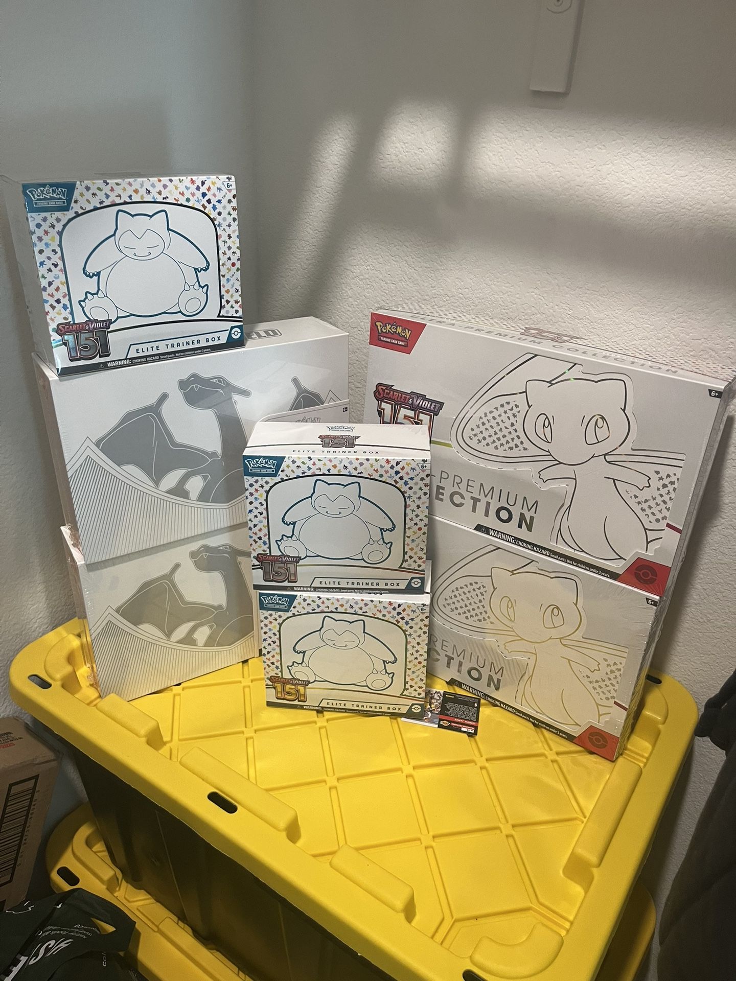 Pokémon 151 Etbs And Premium Collection Box