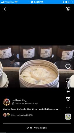 Homemade Lavender Lotion Bar