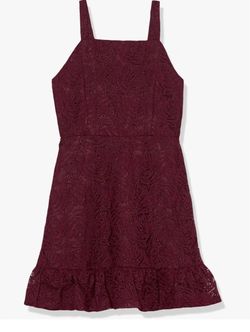 Zac Posen girl’s dress burgundy size 8