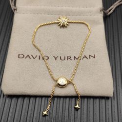 David Yaman 13mm Gold Starry Sky Bracelet
