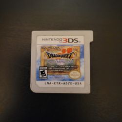 Dragon Quest 7 Nintendo 3DS Game