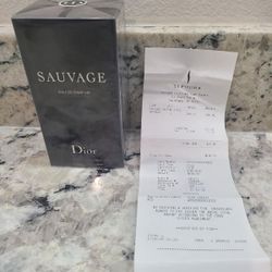 Dior Sauvage Parfum 3.4oz – Brand New Sealed With Receipt