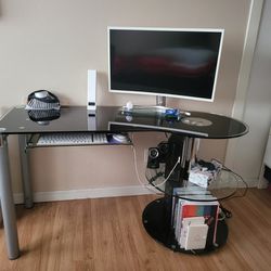 Computer Desk Glass-Must Go 