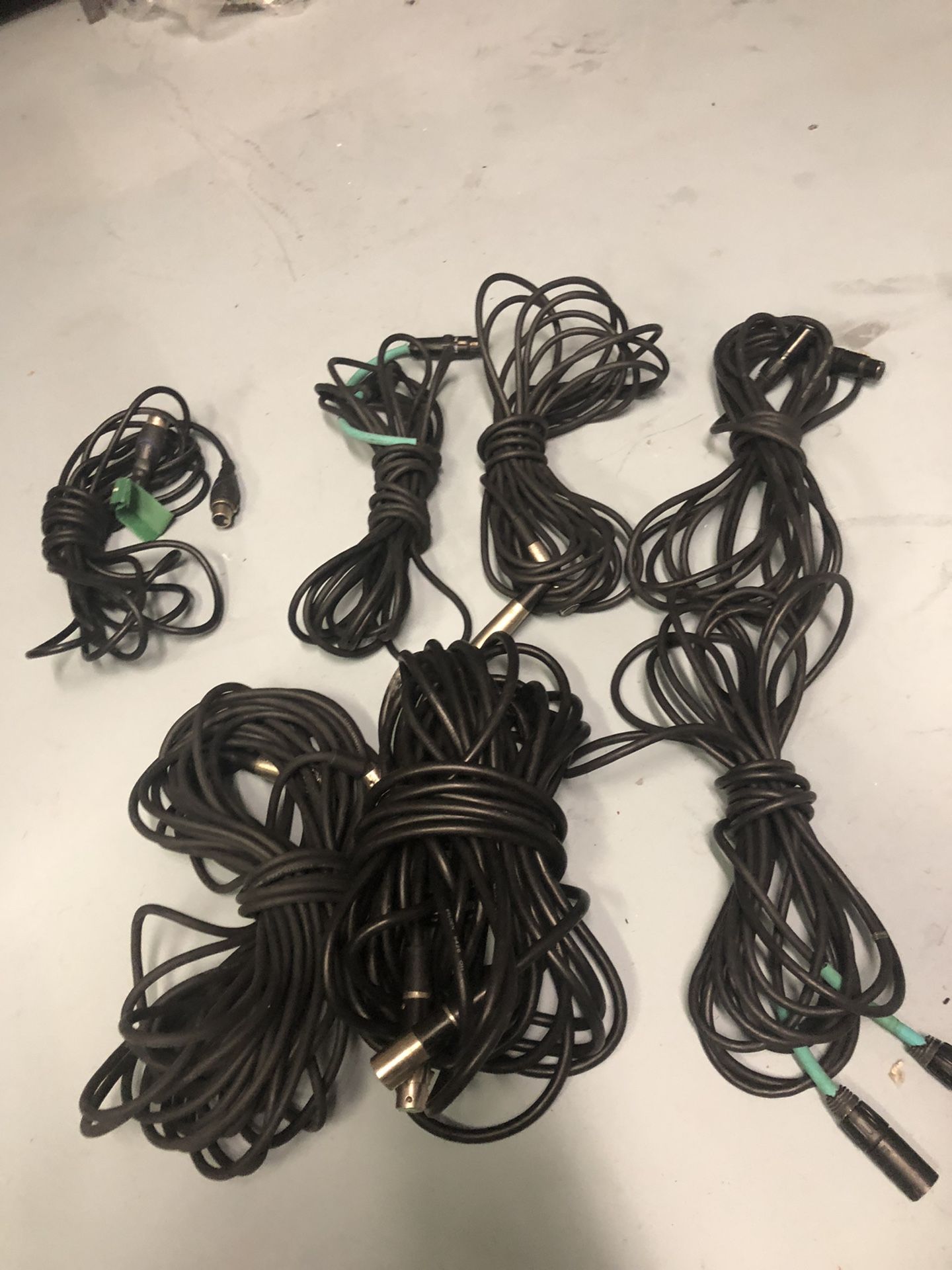 Mic Cable Or Speaker Low Noise 25-50ft 10 Dollars -20 Dollars Each