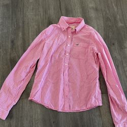 Hollister Women’s Dress Shirt Size Medium 