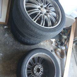 4 Tires With Rims
