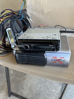 Sony Xplod Cd Stereo Bluetooth With Cd Change Box Missing Cd Catrige