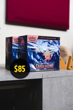 FS/FT: Pokemon Chaos Rising ETBs (Sealed)