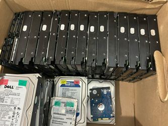 25x 3.5” Hard drives In Bulk
