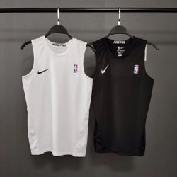 Nike Pro NBA Sleeveless Training Shirts blk&wht