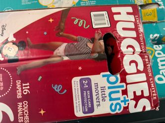 Huggies diapers size 6