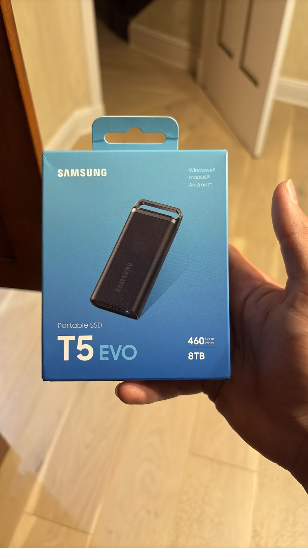 Samsung T5 Evo 8 TB portable SSD
