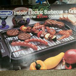 DeLonghi Indoor Electric BBQ & Griddle, OBO