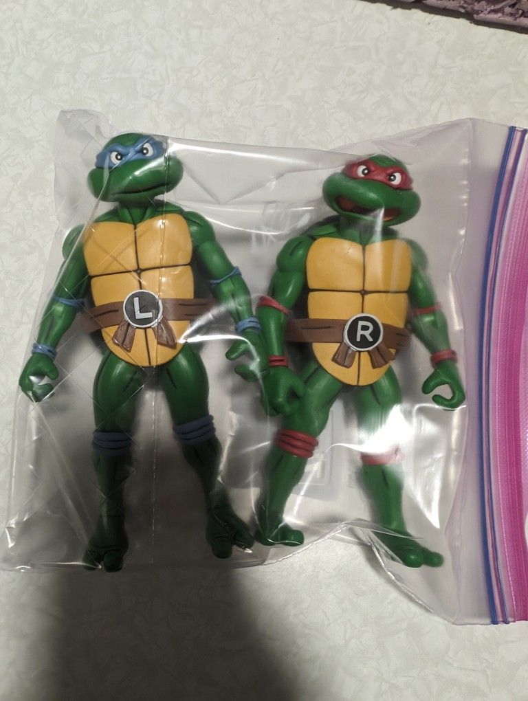 Neca TMNT Color Style Guide Turtles
